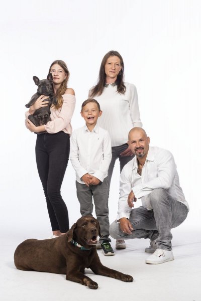 Familienfotos im Studio im Chiemgau