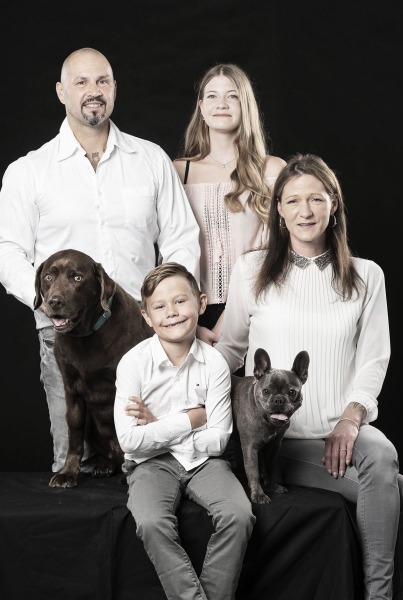 Familienfotos im Studio im Chiemgau